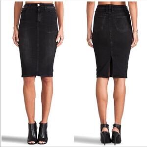 McGuire Denim | Confessional Pencil Skirt Black